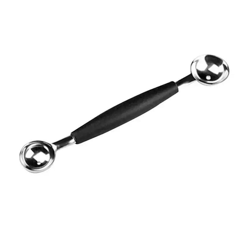 Orange stainless steel mini ball digger kitchen tool