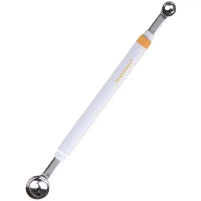 Orange stainless steel mini ball digger kitchen tool