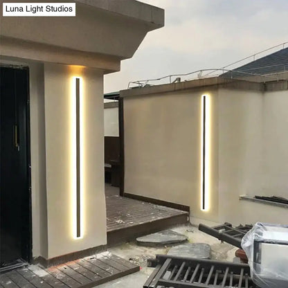 DecorBites™ Outdoor Aluminium Waterdichte Wall Mounted Lamp Moderne IP65 Led Wall Verlichting Tuin Veranda Blaker Licht 110V 220V Blaker armatuur