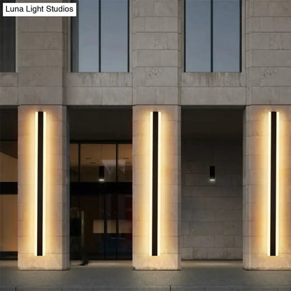 DecorBites™ Outdoor Aluminium Waterdichte Wall Mounted Lamp Moderne IP65 Led Wall Verlichting Tuin Veranda Blaker Licht 110V 220V Blaker armatuur