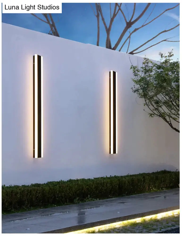 DecorBites™ Outdoor Aluminium Waterdichte Wall Mounted Lamp Moderne IP65 Led Wall Verlichting Tuin Veranda Blaker Licht 110V 220V Blaker armatuur