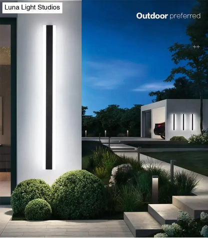 DecorBites™ Outdoor Aluminium Waterdichte Wall Mounted Lamp Moderne IP65 Led Wall Verlichting Tuin Veranda Blaker Licht 110V 220V Blaker armatuur
