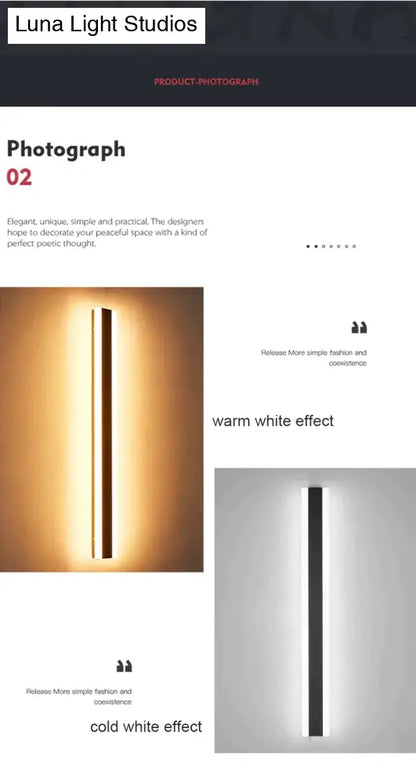 DecorBites™ Outdoor Aluminium Waterdichte Wall Mounted Lamp Moderne IP65 Led Wall Verlichting Tuin Veranda Blaker Licht 110V 220V Blaker armatuur