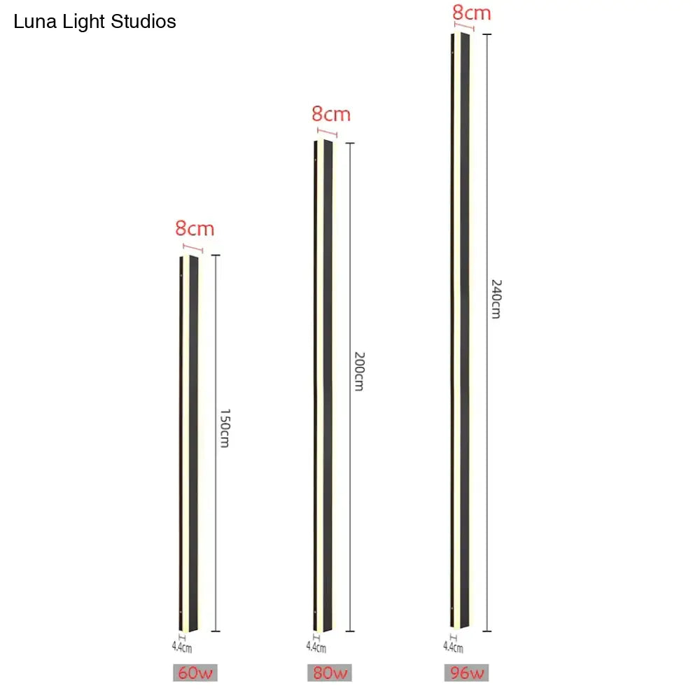 DecorBites™ Outdoor Aluminium Waterdichte Wall Mounted Lamp Moderne IP65 Led Wall Verlichting Tuin Veranda Blaker Licht 110V 220V Blaker armatuur