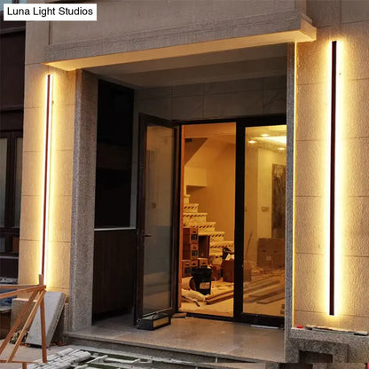 DecorBites™ Outdoor Aluminium Waterdichte Wall Mounted Lamp Moderne IP65 Led Wall Verlichting Tuin Veranda Blaker Licht 110V 220V Blaker armatuur