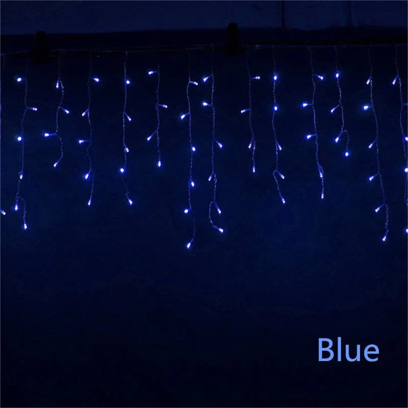 DecorBites™ Outdoor Christmas Waterfall Lights 5M Curtain String