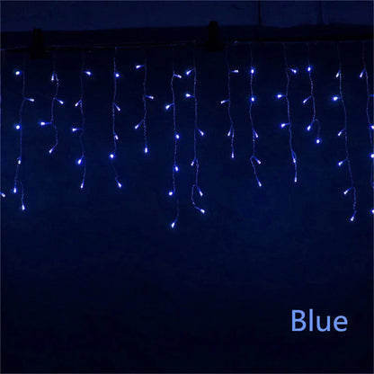 DecorBites™ Outdoor Christmas Waterfall Lights 5M Curtain String