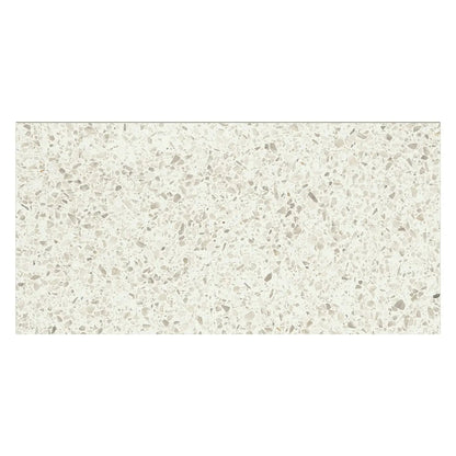 Oyster Beige Matte Terrazzo Look Porcelain Tiles 12x24