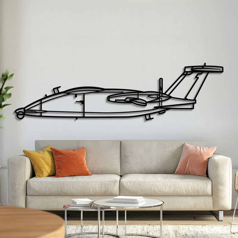 P.1HH HammerHead Metal Aircraft Wall Art - NCP0592, front view