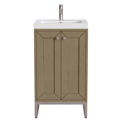 James Martin Chianti 20" Single Bathroom Vanity, Walnut Whisper