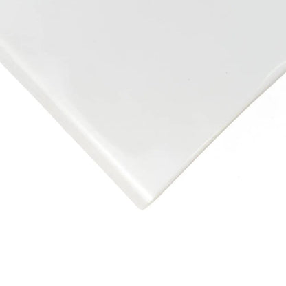 Palace Blanc Glossy Bullnose Ceramic Moldings 6x6
