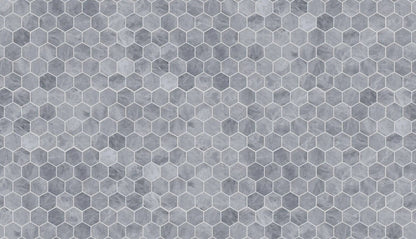 Charme Evo Pearl Grey Mosaic D Marble Look Porcelain Mosaics 12x10