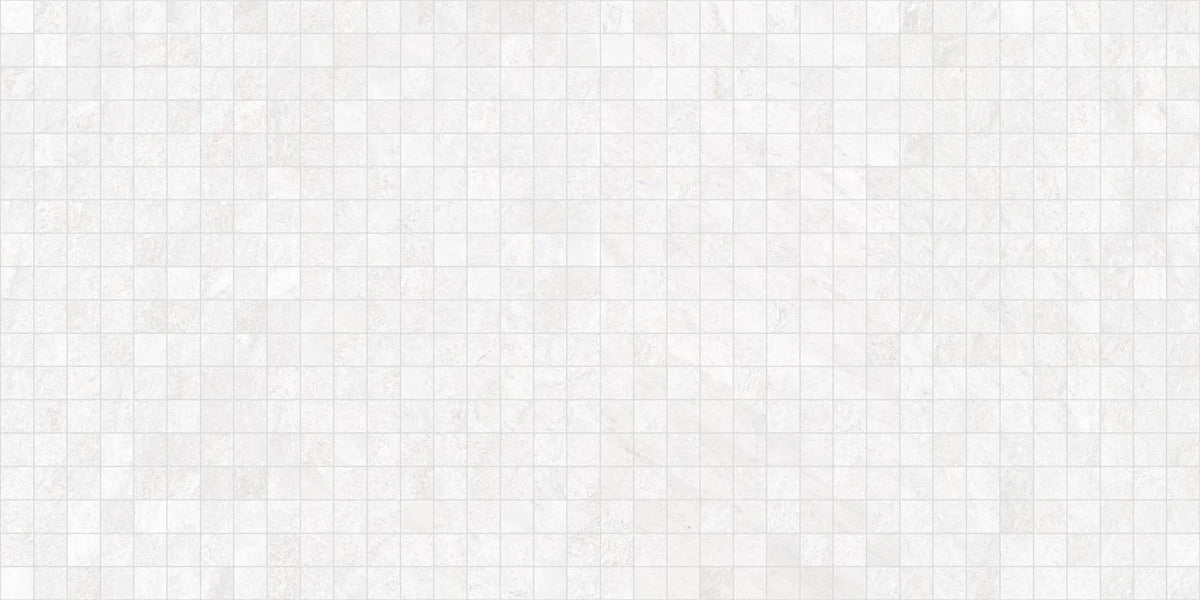 Explore Arctic White Mosaic A Quartz Look Porcelain Mosaics 12x12