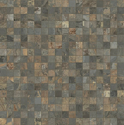 Essence California Gold Mosaic A Slate Look Porcelain Mosaics 12x12
