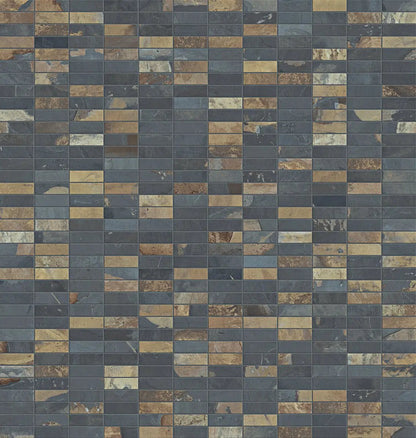 Essence Mariposa Slate Mosaic H Look Porcelain Tiles 12x12