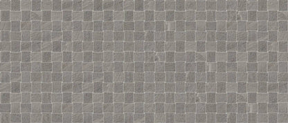 Milestone South Grey Mosaic B Stone Look Porcelain Mosaics 12x12