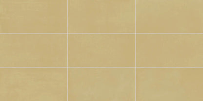 Vision Color Golden Yellow Anti-Slip Resin Look Porcelain Tiles 3x12