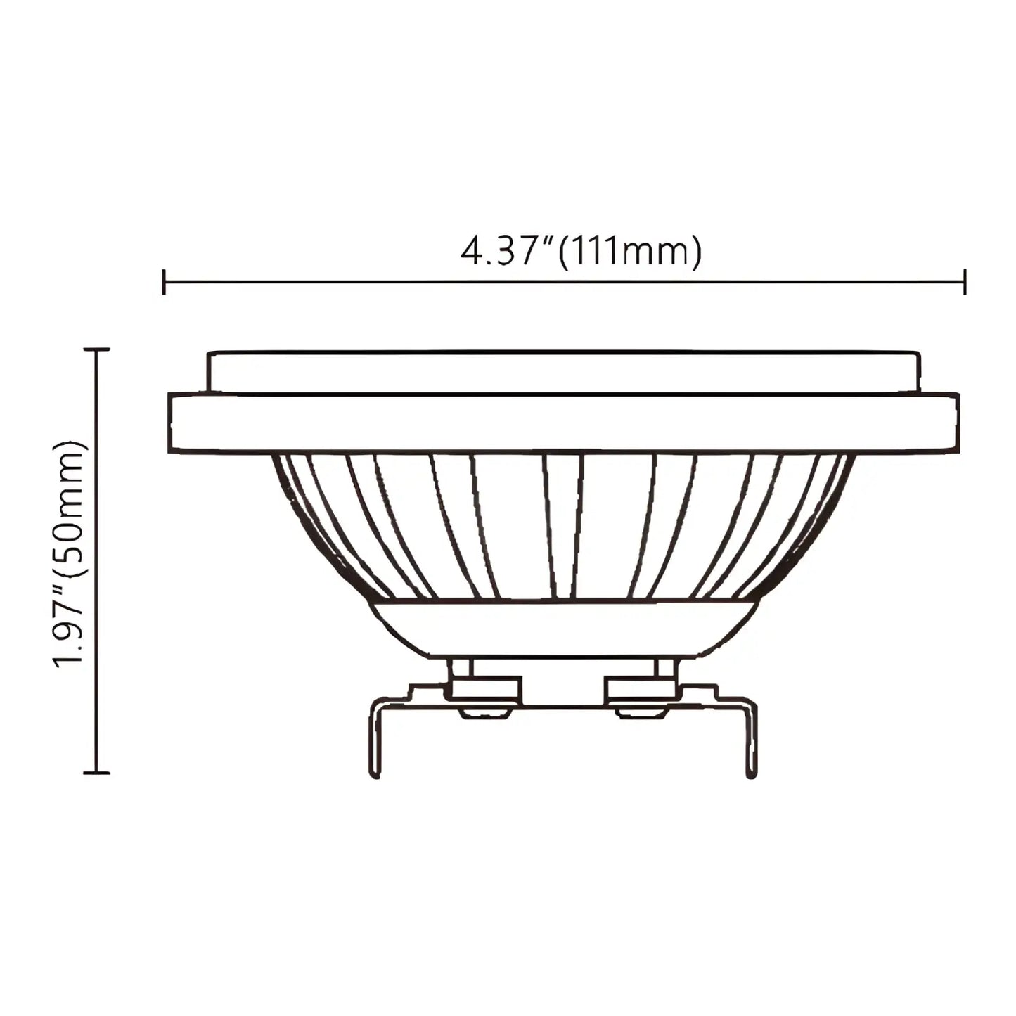 PAR36 G53 Warm White LED Light Bulbs