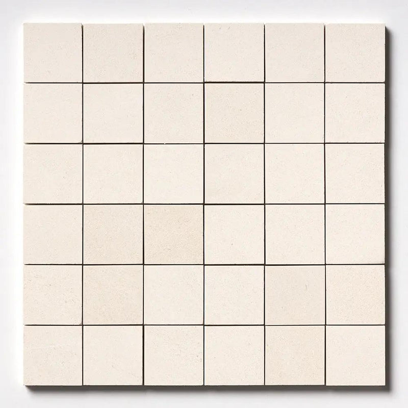 Paris Honed 2x2 Limestone Mosaics 12x12