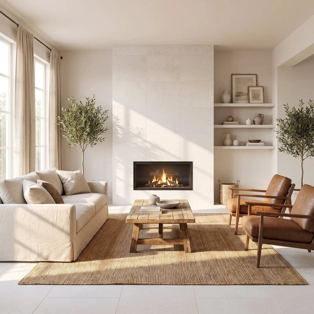 Paris Honed Limestone Tiles 18x18