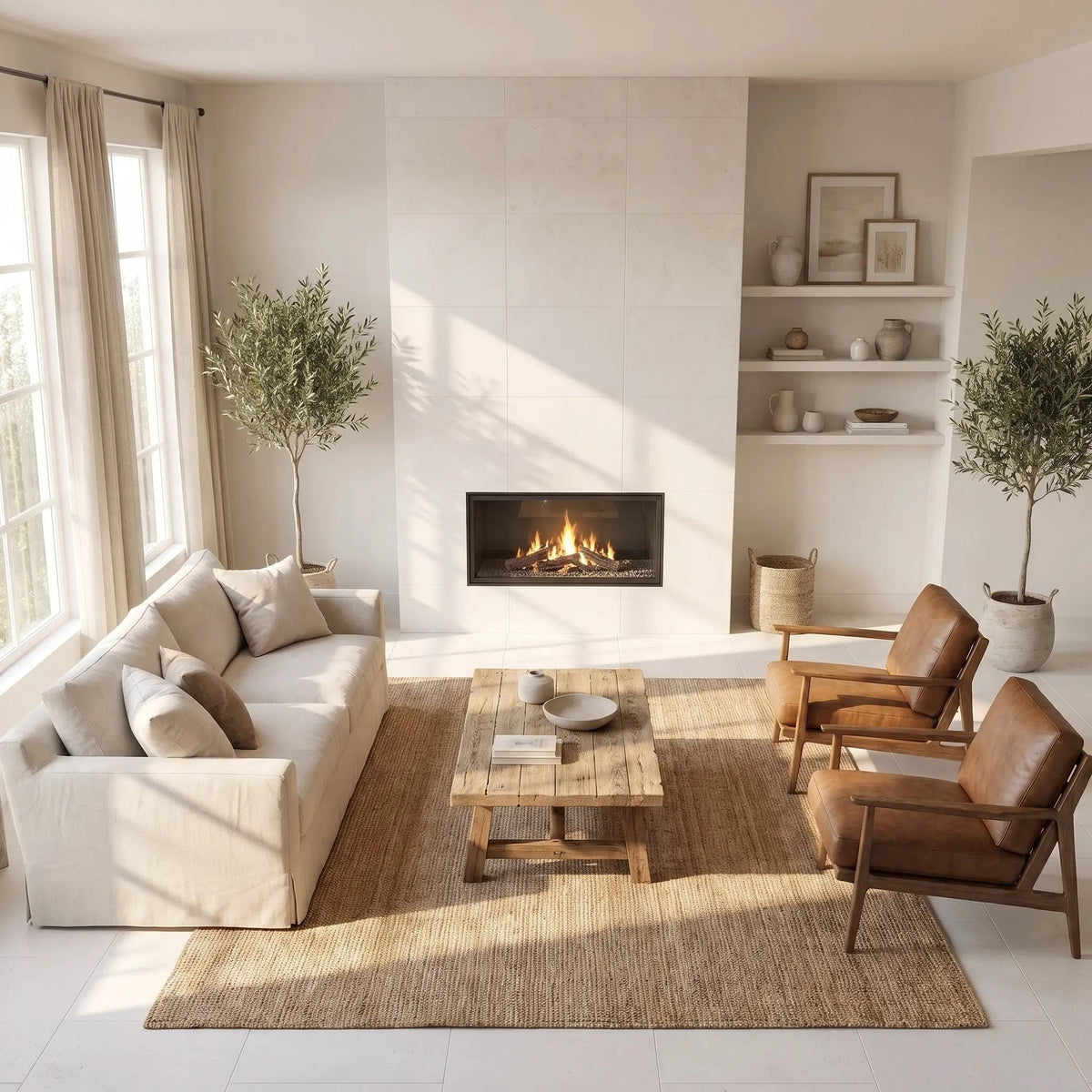 Paris Honed Limestone Tiles 18x18