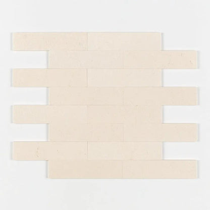 Paris Honed Subway Limestone Tiles 3x12