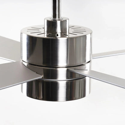 52" Bucholz Industrial Ceiling Fan with Dimmable LED Light