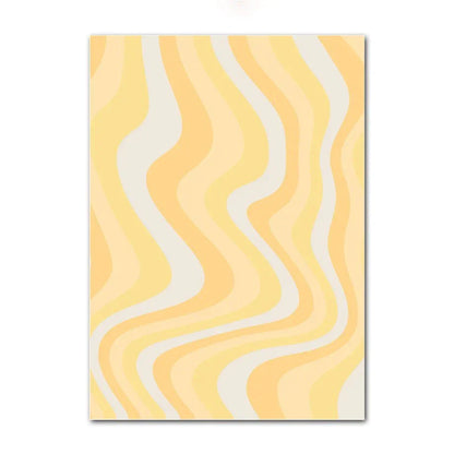 DecorBites™ Pastel Abstract Flower Wall Art Print