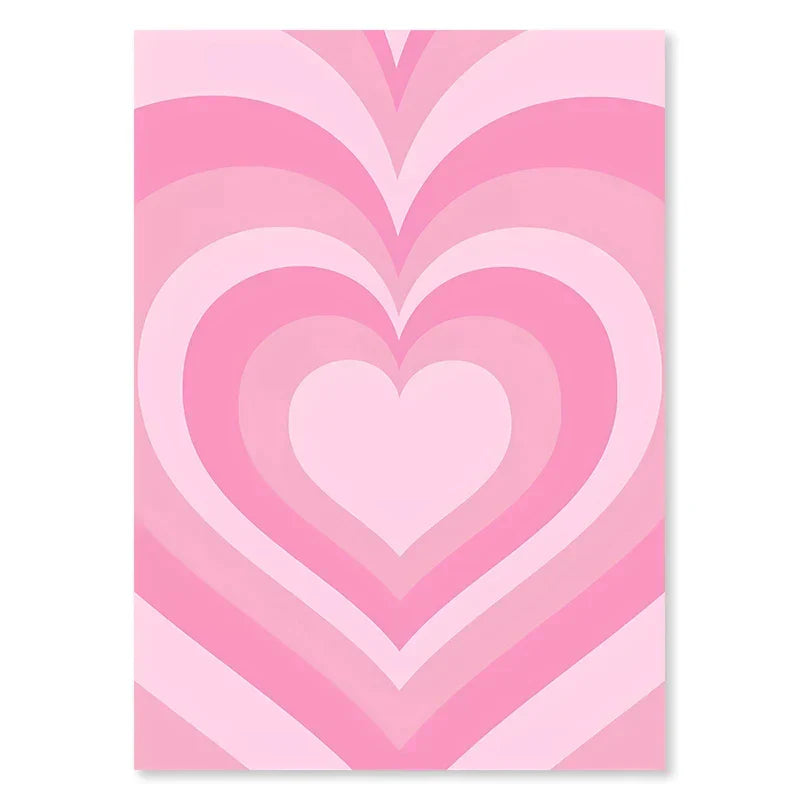 DecorBites™ Pastel Abstract Flower Wall Art Print