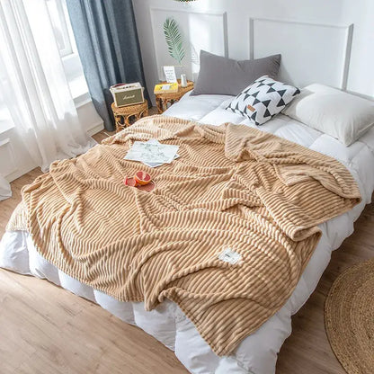 Pastel corduroy cozy hug blanket bedroom soft sweatshirt throw