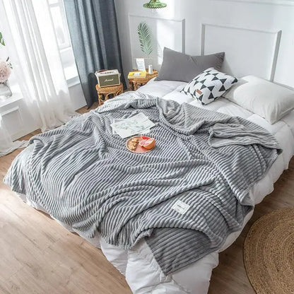 Pastel corduroy cozy hug blanket bedroom soft sweatshirt throw