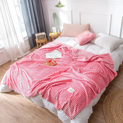 Pastel corduroy cozy hug blanket bedroom soft sweatshirt throw
