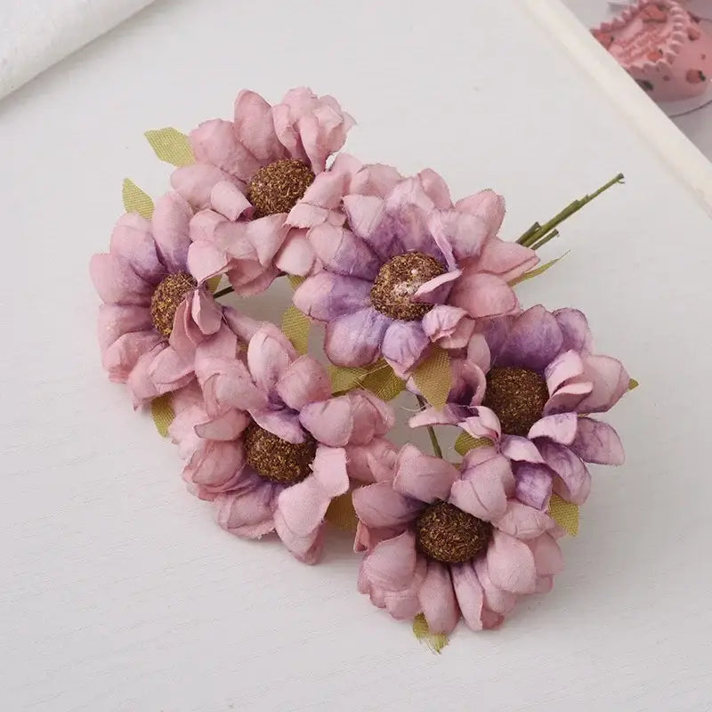 Pastel daisy sunflower bouquet for wedding room decor