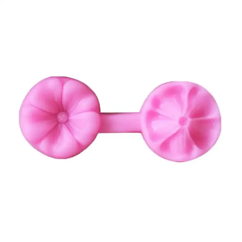 Pastel five petals flower silicone mold kitchen baking tool