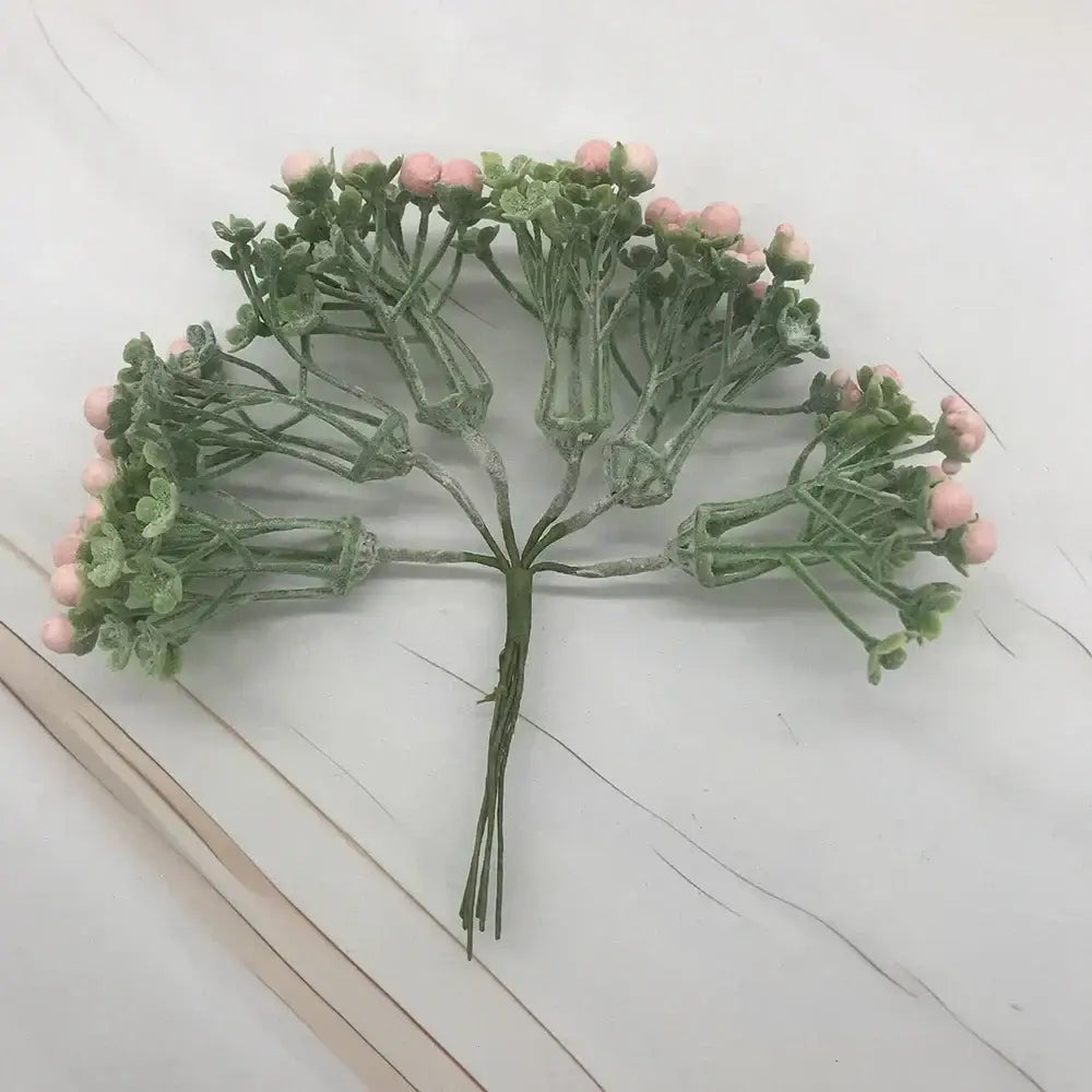 Pastel foam ball artificial flower set living room decor