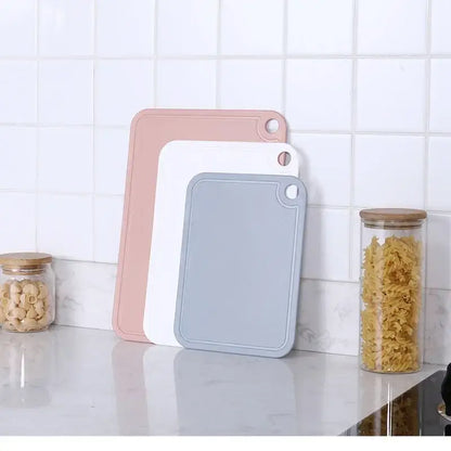 Pastel green pp5 plastic cutting board set kitchen hanging boards