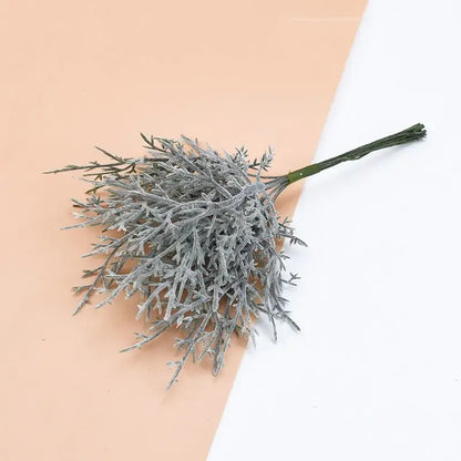 Pastel lavender and mint 10pcs artificial plants for living room decor