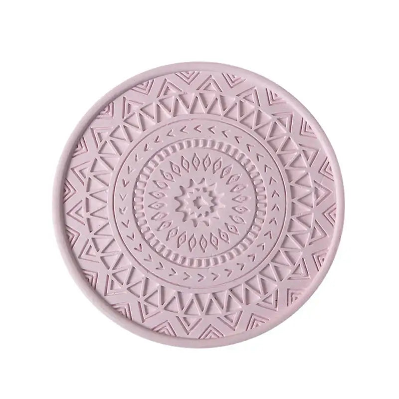 Pastel mandala diatomite round coasters dining room drink mats