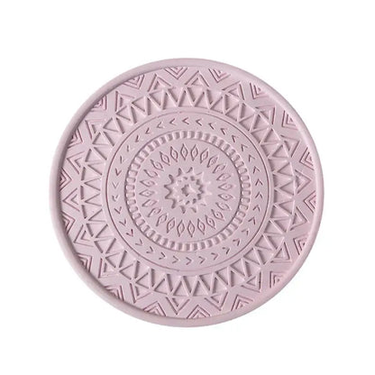 Pastel mandala diatomite round coasters dining room drink mats