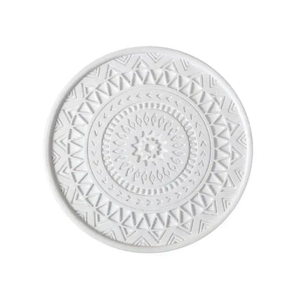 Pastel mandala diatomite round coasters dining room drink mats