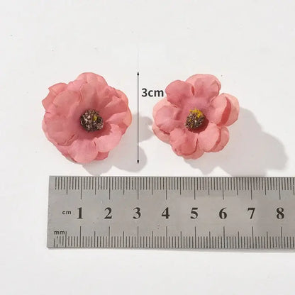 Pastel pink and lavender mini daisy artificial flowers wedding decor