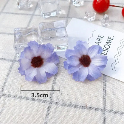 Pastel pink and lavender mini daisy artificial flowers wedding decor