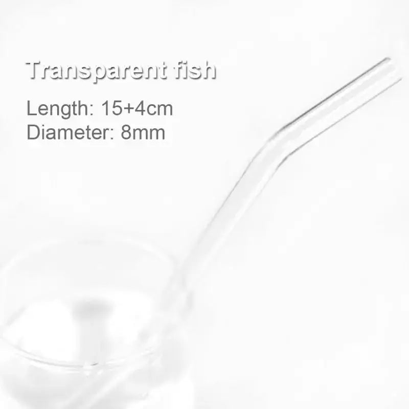 Pastel ridged glass straws set kitchen eco friendly drinking tubes