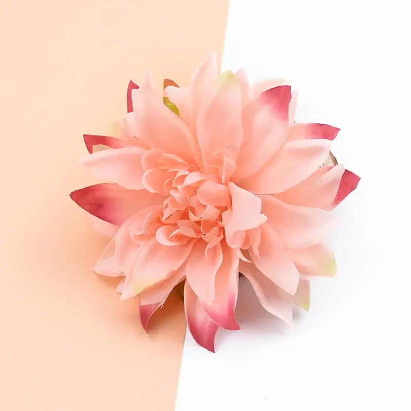 Pastel silk gerbera decorative flowers for wedding home decor