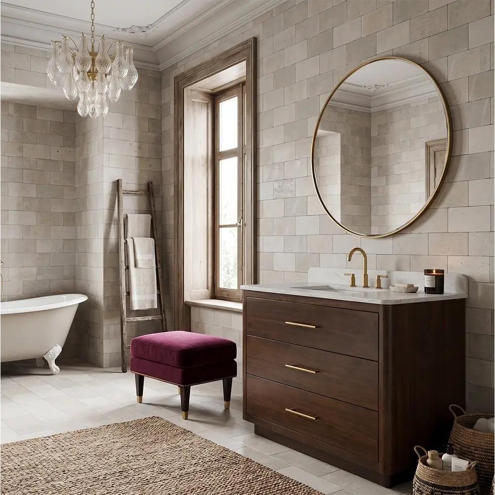 Patience Glossy Ceramic Tiles 2 1/2x5