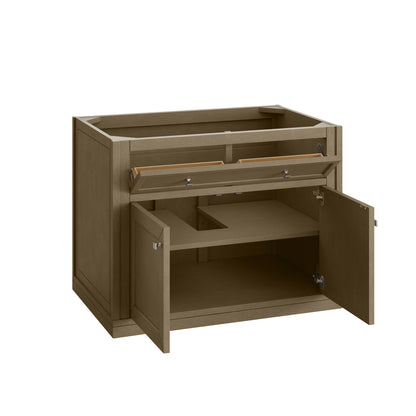 James Martin Chicago 36" Single Bathroom Vanity, Walnut Whisper