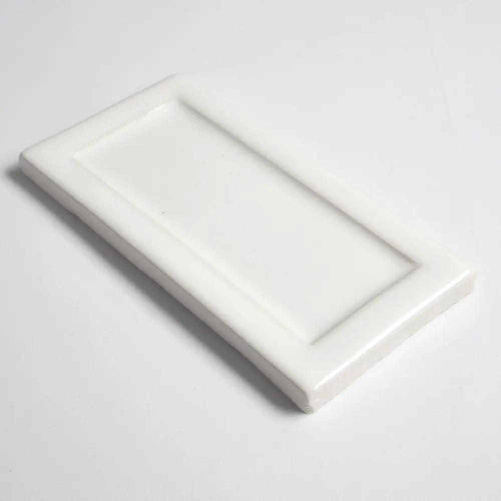 Pearl Glossy Eren Ceramic Accent Tiles 3x6