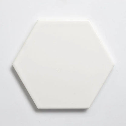 Pearl Glossy Hexagon Ceramic Tiles 5