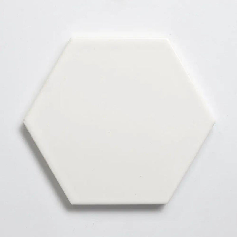 Pearl Glossy Hexagon Ceramic Tiles 5