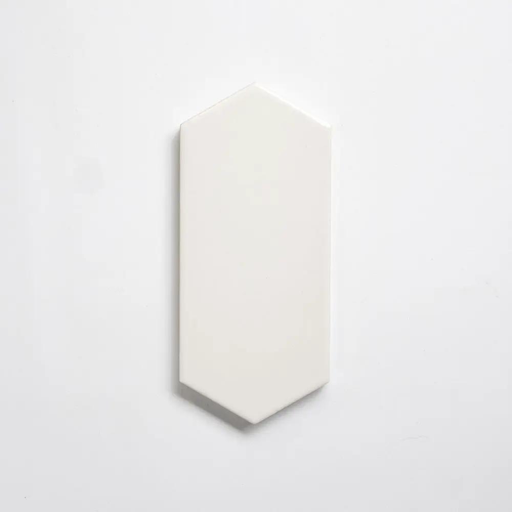 Pearl Glossy Picket Ceramic Tiles 3x6